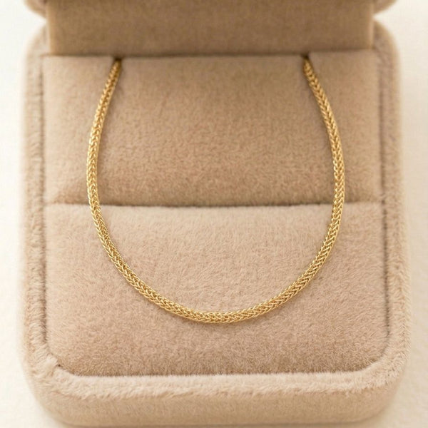 Colar Malha Banhado em Ouro 18k